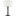Haddon Table Lamp — 16", White Linen, Aged Iron