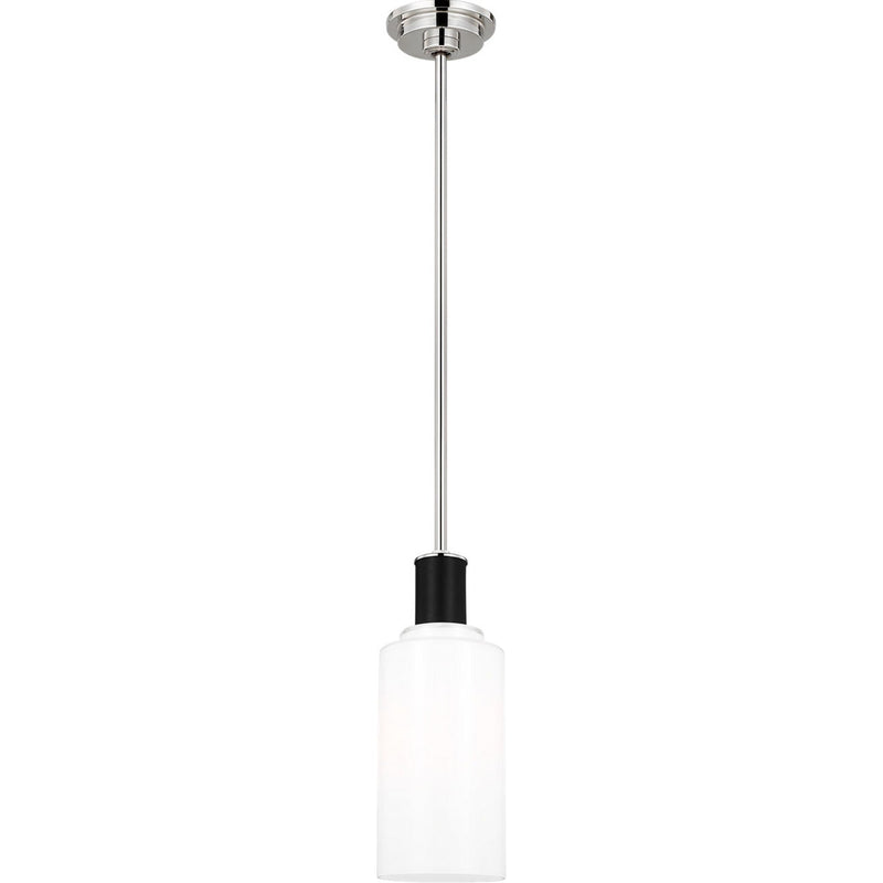 Hadley Pendant — 5", Polished Nickel