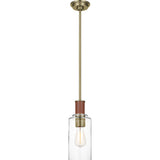 Hadley Pendant — 5", Time Worn Brass