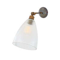 Hale Railway Wall Light - Antique Brass