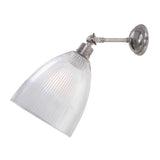 Hale Railway Wall Light - Antique Silver