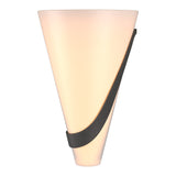 Half Cone Wall Sconce in Natural Iron, Right by Hubbardton Forge