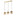 Half Moon 3-Light LED Pendant by ET2 - Metallic Gold