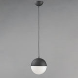 Half Moon LED Pendant by ET2 - Mini, Black