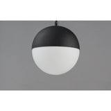 Half Moon LED Pendant by ET2 - Single, Black