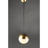 Half Moon LED Pendant by ET2 - Single, Metallic Gold