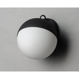 Half Moon LED Wall Sconce by ET2 - Black