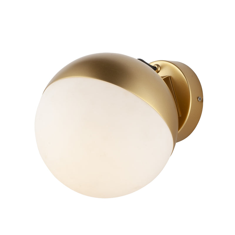Half Moon LED Wall Sconce by ET2 - Metallic Gold