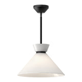 Halston Pendant — 14 Inch, Matte Black