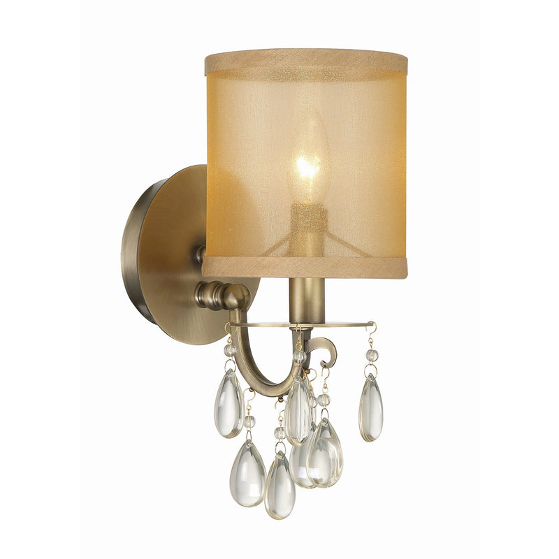 Hampton Sconce 5.5'' Antique Brass