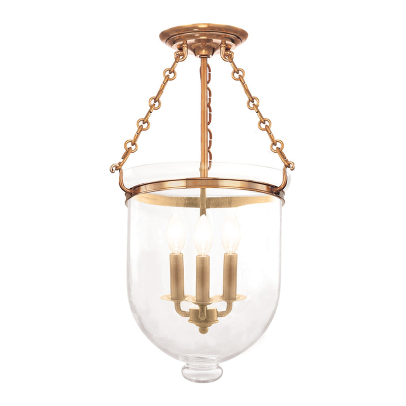 Hampton Semi Flush 253-AGB-C1 Hampton_Semi_Flush_Semi_Flush_Large_Clear_Aged_Brass_1.jpg