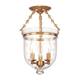 Hampton Semi Flush 251-AGB-C3 Hampton_Semi_Flush_Semi_Flush_Small_Star_Cut_Aged_Brass_1.jpg