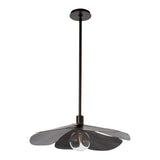 Hana Pendant Small, shown in Bronze, by Hubbardton Forge