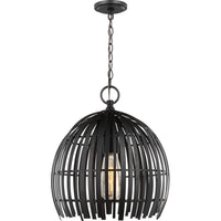 Hanalei Pendant — 11 1/2", Midnight Black