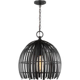 Hanalei Pendant — 11 1/2", Midnight Black