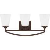 Hanford Vanity Light — 23.94 Inch, Brushed Nickel