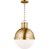 Hanks Pendant — 13 1/4", Satin Brass