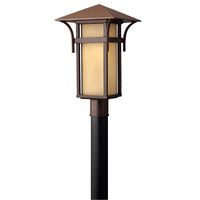 Harbor Medium Post Mount Lantern - Anchor Bronze - by Hinkley