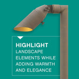 Hardy Island Accent Spot Light and Stem