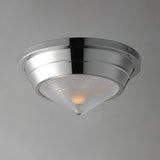 Hargreaves Flush Mount Polished Nickel by Maxim Lighting