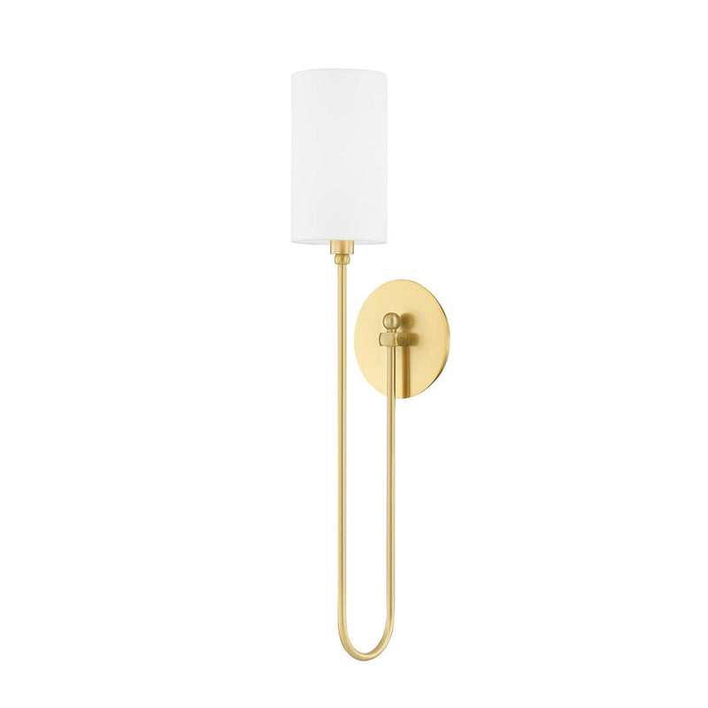 Harlem Wall Sconce - Aged Brass by Hudson Valley