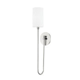 Harlem Wall Sconce - Polished Nickel by Hudson Valley