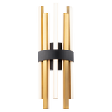 Harmonix Wall Sconce By Modern Forms Black Aged Brass