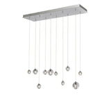 Harmony 10-Light LED Pendant by ET2 - Polished Chrome