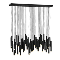 Harmony Medium Adjustable LED Linear - Black - by Fredrick Ramond