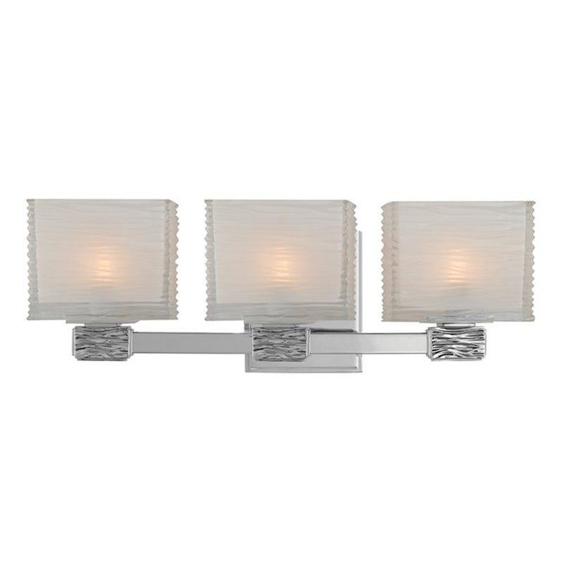 Hartsdale Bath and Vanity Light - 3-Light - Polished Nickel by Hudson Valley
