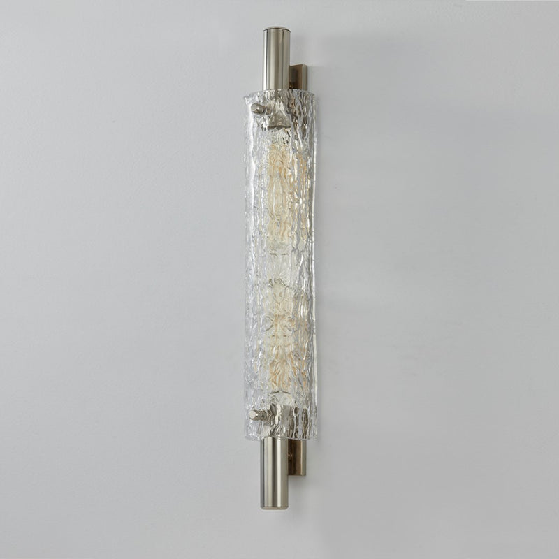 Harwich Wall Sconce By Hudson Valley, Size: Large, Finish: Polished Nickel