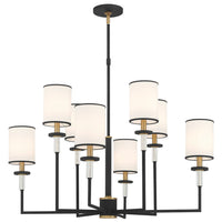 Hatfield Chandelier Vibrant Gold By Crystorama