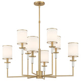 Hatfield Chandelier Vibrant Gold By Crystorama
