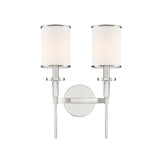 Hatfield Sconce 12'' Polished Nickel