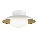 Hatley Ceiling Mount 12 Inch White