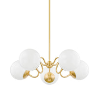 Havana Chandelier - Aged Brass