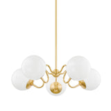 Havana Chandelier - Aged Brass