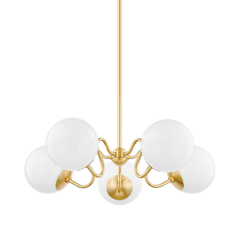 Havana Chandelier - Aged Brass