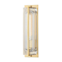 Hawkins Wall Sconce - Aged Brass by Hudson Valley