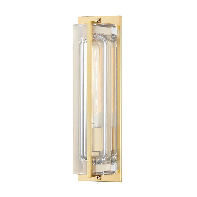 Hawkins Wall Sconce - Aged Brass by Hudson Valley