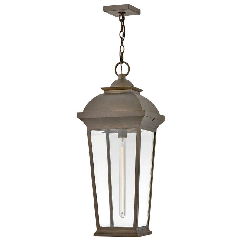 Hawthorne Hanging Pendant - Blackened Brass