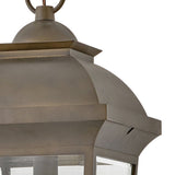 Hawthorne Hanging Pendant - Blackened Brass