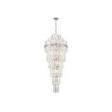 Hayes Cascade Chandelier 24'' Polished Nickel