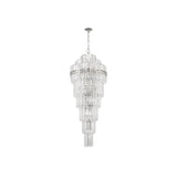 Hayes Cascade Chandelier 24'' Polished Nickel
