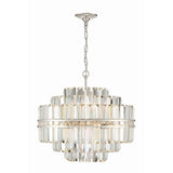 Hayes Chandelier by Crystorama - 22" Polished Nickel (view 2)