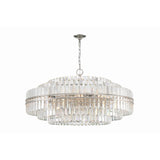 Hayes Chandelier by Crystorama - 40.5" Polished Nickel (view 3)