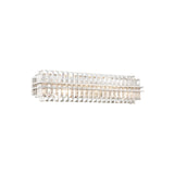 Hayes Crystal Bathroom Vanity Light 31.5'' Polished Nickel