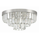Hayes Flush Mount 18'' Polished Nickel