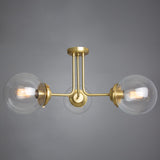 Hayes Flush Mount Polish Brass