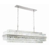 Hayes Linear Chandelier 50'' Polished Nickel